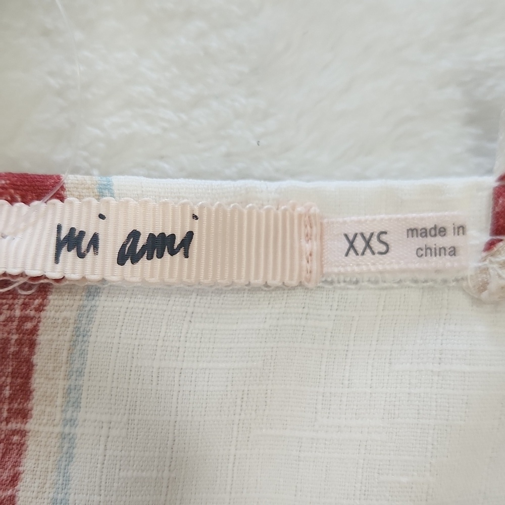 Francesca's Collections Red and White Striped Kids Dress - Picture 7 of 7